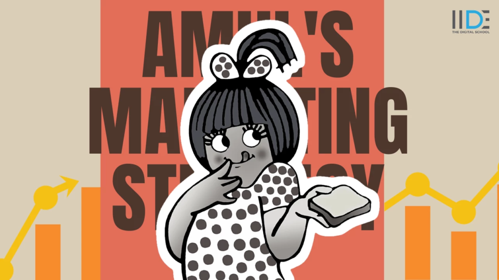 Iconic example such as Amul brand, featuring Amul Girl